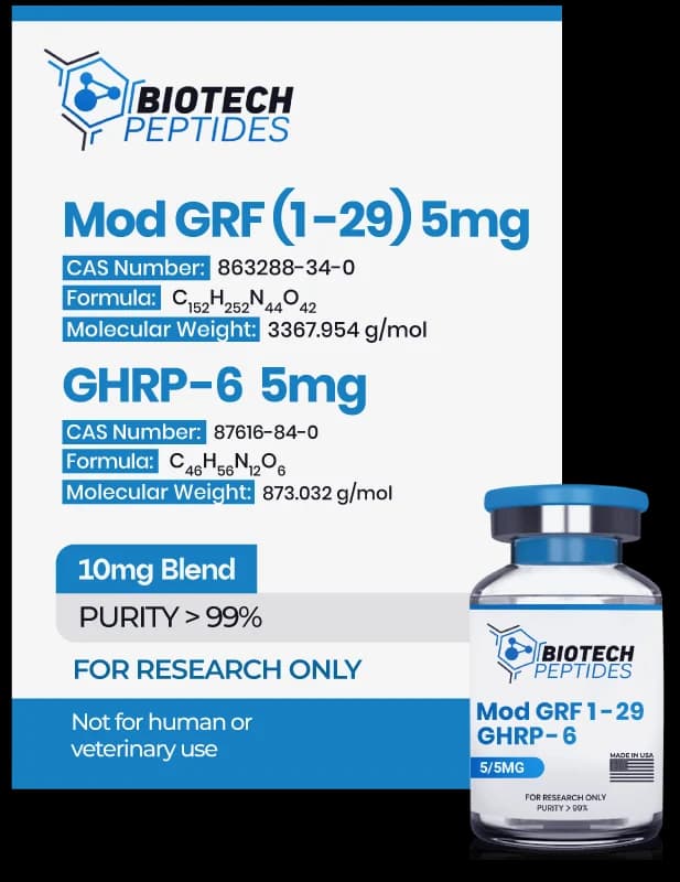 Mod GRF 1-29 & GHRP-6 (10mg)