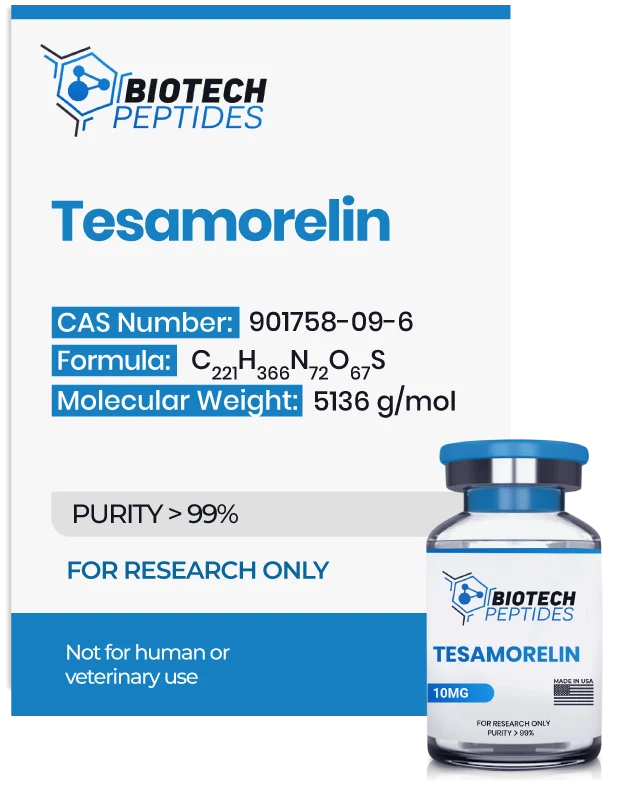 Tesamorelin (5mg & 10mg) (10mg)