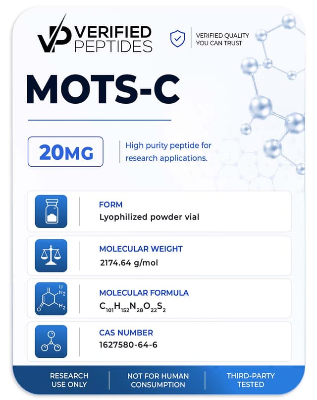 MOTS-C Peptide (20MG)